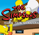 Simpsonovi poiščite številke