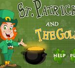 St Patrick in zlato