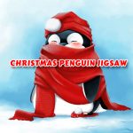 Božična sestavljanka pingvin