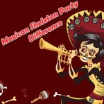 Razlika med zabavami v mehiškem skeletu