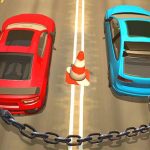 3D dirkalne igre z dvojnimi avtomobili