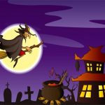 Ilustracije za noč čarovnic Sestavljanka