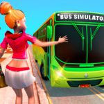 Simulator vožnje potniškega avtobusa s taksijem