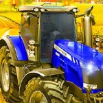 Vaški kmetijski traktor